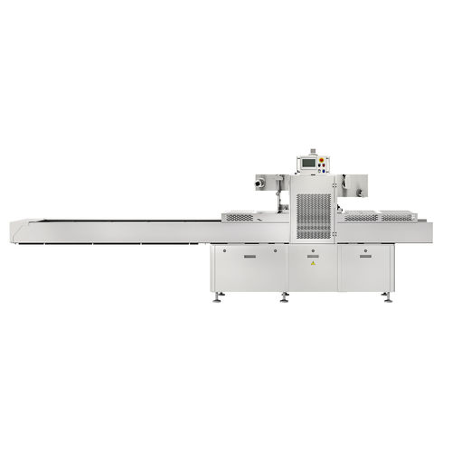 Operculadora lineal - REEMATIC 150 - Reepack S.r.l. Soc. Unip. - automática / para la industria alimentaria / al vacío