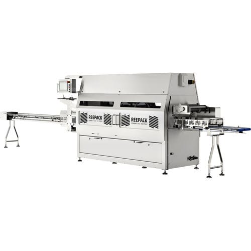 Operculadora lineal - REEMASTER 600 - Reepack S.r.l. Soc. Unip. - automática / para la industria alimentaria / al vacío