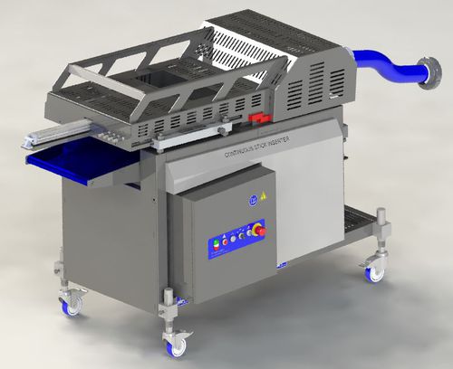 Máquina para brochetas de carne - Schomaker Convenience Technik GmbH - para queso / automática / continua