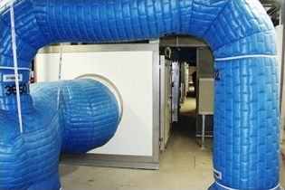 Conducto de aire flexible - AERTEX® - Sinteco Impianti Srl - de textil / para calefacción