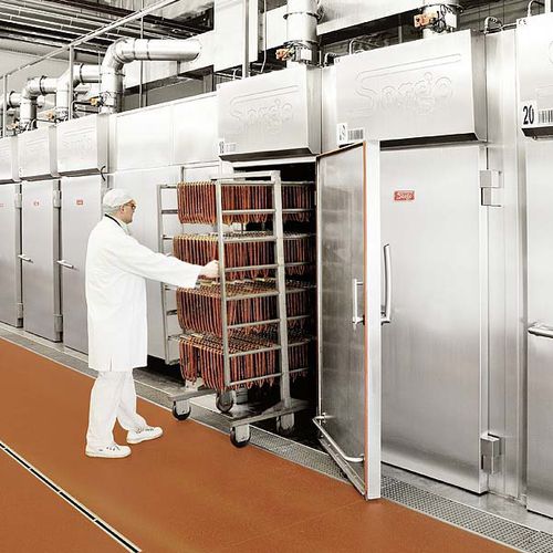 Cámara de maduración para salchichas crudas - Sorgo Anlagenbau GmbH - para salami / seca / calefactora