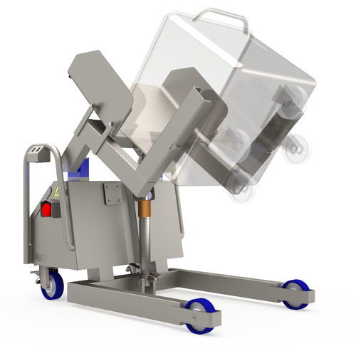 Volteador electrohidráulico - NT - Backsaver - móvil / elevador / compacto
