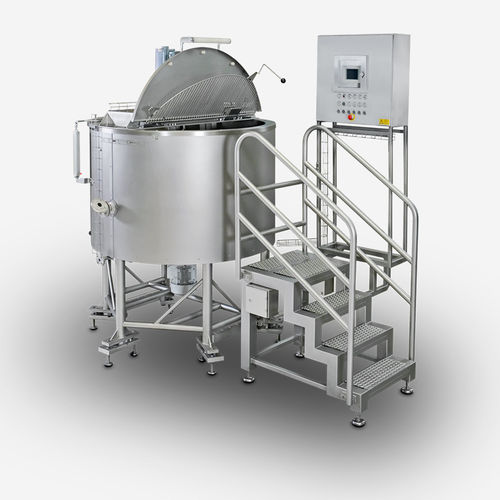 Cocedor industrial de doble vaina - Berief Nahrungsmittelmaschinen GmbH & Co. KG - de vapor