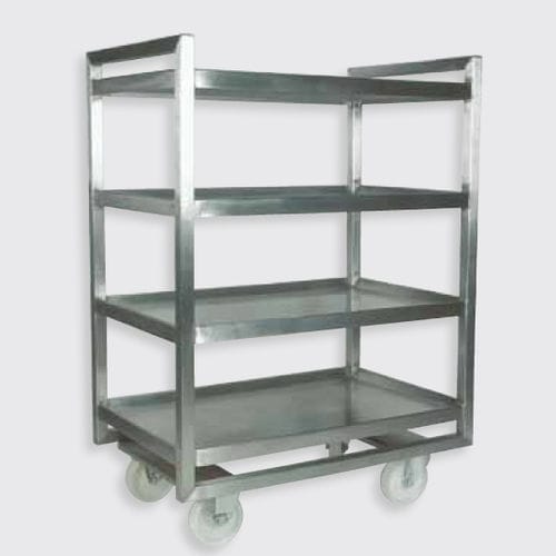 Estantería móvil - 110.40 series - Eberhardt GmbH - de acero inoxidable