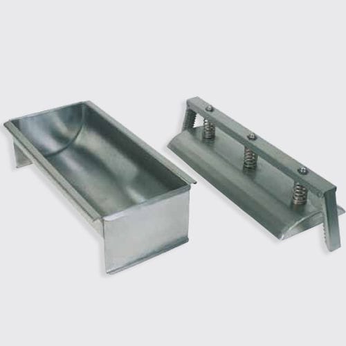 Molde para alimentos de jamón - 100.95, 100.82, 100.83 series - Eberhardt GmbH - de acero inoxidable / rectangular / redondo