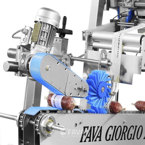 Etiquetadora automática - ETIFLEX - Fava Giorgio Axel s.r.l. - para salami / wraparound / para la industria alimentaria