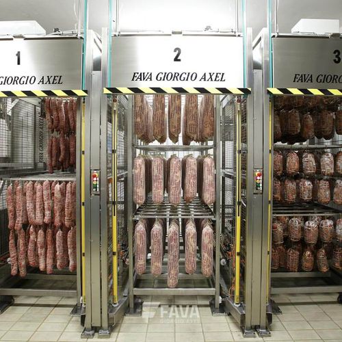 Sistema de carga y descarga de manipulación - TFRC - Fava Giorgio Axel s.r.l. - de productos alimentarios / automático