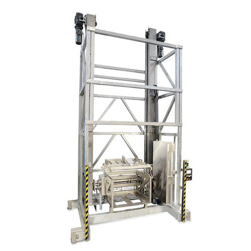 Volteador para contenedores - AF 500 - Ferraroni AFP S.r.l. - elevador / con plataforma / de columnas