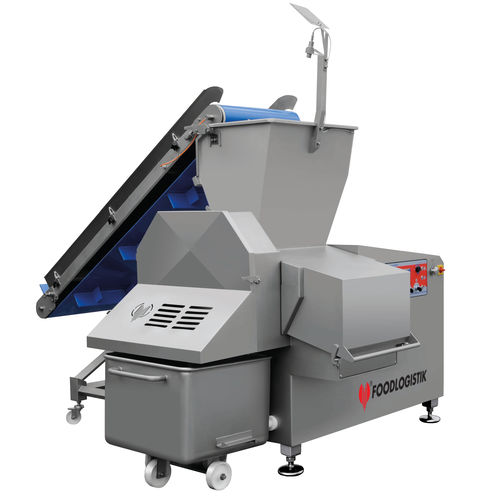Cubicadora para carne - capacity 120 - FOODLOGISTIK Fleischereimaschinen GmbH - de acero inoxidable / multifuncional / para funcionamiento continuo