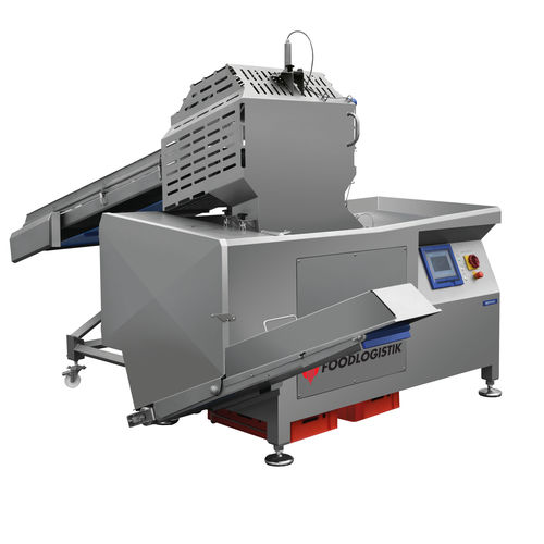 Cubicadora para queso - cheese line 200 - FOODLOGISTIK Fleischereimaschinen GmbH - de acero inoxidable / automática