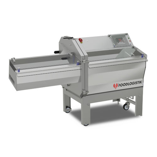 Cortadora de carne de cerdo - comfort 36 - FOODLOGISTIK Fleischereimaschinen GmbH - de salchichas / para pescado / automática