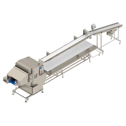 Cortadora de carne - WPN-G321S - Watanabe Foodmach Co., Ltd. - automática / con hoja circular / de pie