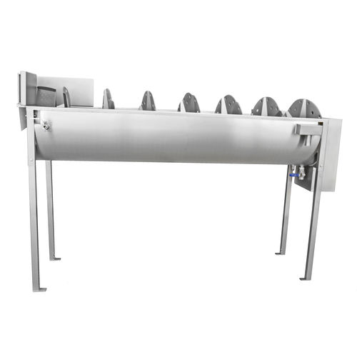 Escaldador rotativo - Foodmate BV - de pie / para la industria alimentaria / de acero inoxidable