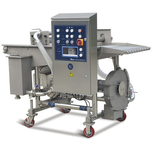Máquina de recubrimiento para la industria agroalimentaria - SJJ series - Hiwell Machinery Co., Ltd. - de acero inoxidable