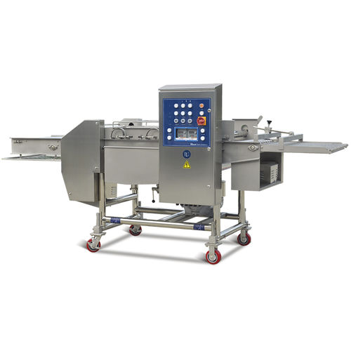 Máquina de recubrimiento y temperado continua - NJJ series - Hiwell Machinery Co., Ltd. - para mariscos / para verdura / para carne