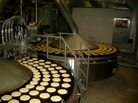 Línea de fritura para aperitivos - DRL2500 series - Hoja Maschinenbau-Metallbau GmbH