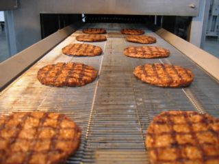 Línea de fritura para aperitivos - BBQ Marker - Hoja Maschinenbau-Metallbau GmbH