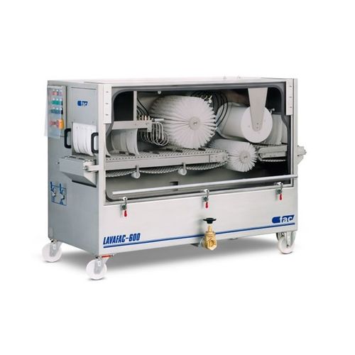 Lavadora de jamón - LAVAFAC-600 - INDUSTRIES FAC SL - de banda / de cepillo