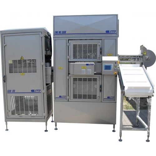 Cutter para carne industrial - TME-ML1000 - INDUSTRIES FAC SL - vertical / con banda de admisión