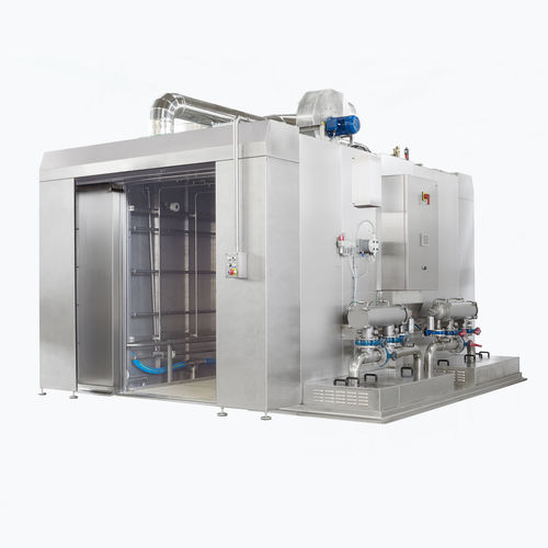 Máquina de lavado de agua - Inox Meccanica S.p.A. - de vapor / automática / para la industria agroalimentaria