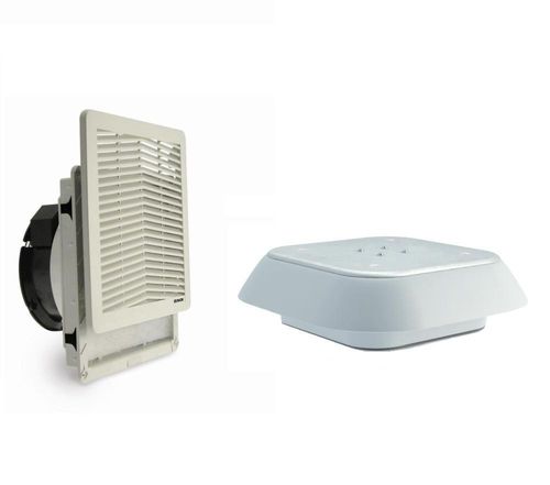 Ventilador para armario eléctrico axial - Irinox S.p.A. - de pared