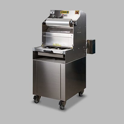Operculadora lineal - TSS125-SKIN - JPack S.r.l. - semiautomática / para la industria alimentaria