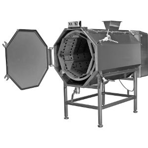 Máquina de lavado de tambor - KRS 300 - KERRES GmbH - de disolvente / de agua / automática