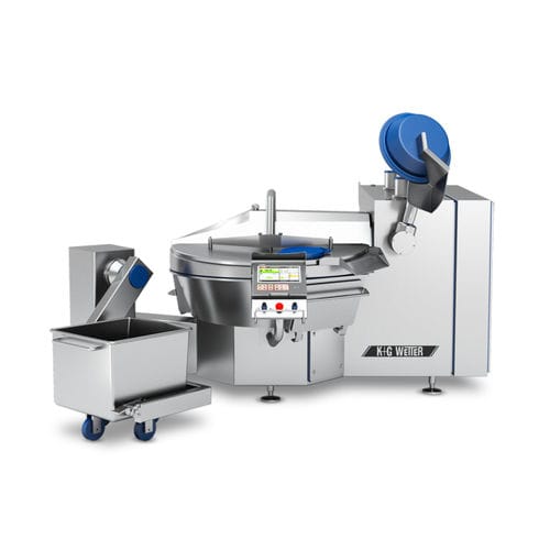 Cutter para carne industrial - VCM 200 - Kutter- und Gerätebau Wetter GmbH - para carnicería / de vacío / de alto rendimiento