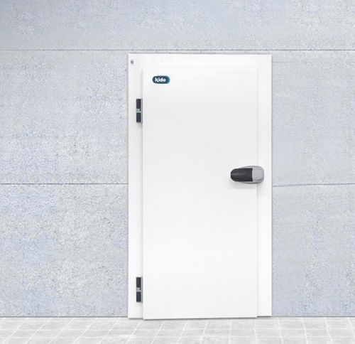 Puerta abatible - P40 - KIDE S.COOP - de acero inoxidable / de aluminio anodizado / industrial