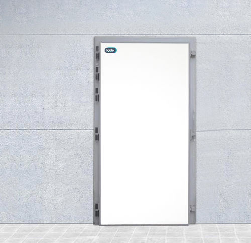 Puerta abatible - PT - KIDE S.COOP - de aluminio / industrial / para cámara de frío