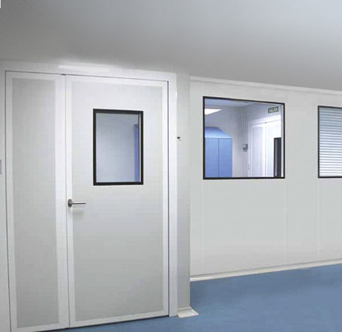 Puerta abatible - CR60 - KIDE S.COOP - de aluminio / industrial