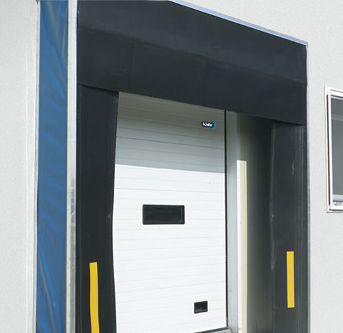Puerta corredera vertical - A340 - KIDE S.COOP - de metal / de PVC / para interior