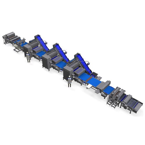 Línea de elaboración de pizzas - Kortlever (Technisch Buro Kortlever B.V.)