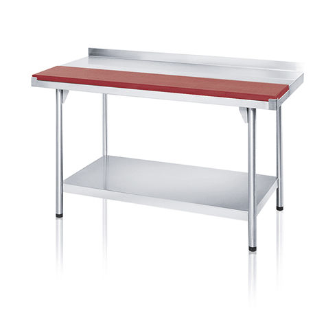 Mesa de trabajo de acero inoxidable - Heinz Marchel GmbH & Co. KG - para la industria agroalimentaria