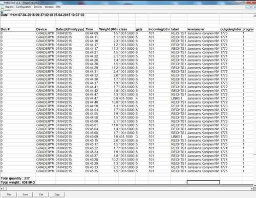 Software de gestión de fabricación - MATRIX CG - MARELEC Food Technologies BVBA - de mando / de trazabilidad / de red