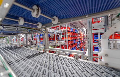 Unidad de almacenamiento automática - Maschinenbau Helmers GmbH