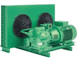 Unidad de condensación abierta - L, LH series - BITZER - enfriada por aire / para interior