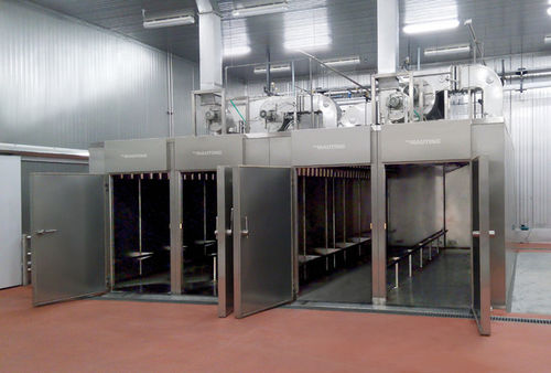 Ahumador industrial para maduración - KMZ - Mauting s.r.o. - de carne / con aire acondicionado