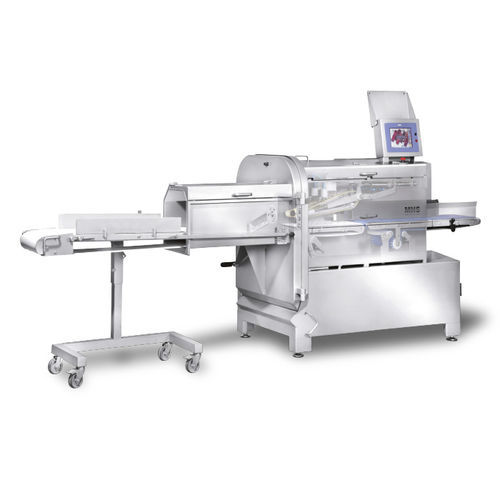 Cortadora de carne - ICC 28 - MHS Schneidetechnik GmbH - enteramente automática / 400 V trifásico / de pie