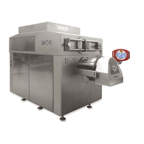 Picadora industrial de carne - Thor - Velati srl - de carne congelada / de pie / automática