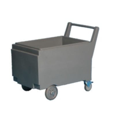 Carro de almacenamiento - BR 80 - ZIEGRA-Eismaschinen - con ruedas giratorias / para la industria agroalimentaria