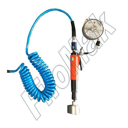 Tapadora-enroscadora neumática - MKM - Filomak Makina San. ve Tic. Ltd. Sti. - manual / para tapón de rosca de plástico