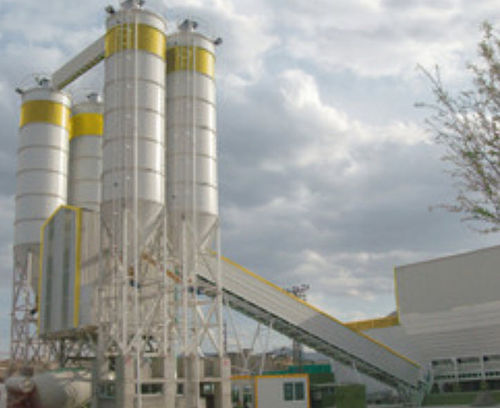 Planta de hormigón estacionaria - KLEIN 100-120 - Klein GmbH - compacta / horizontal