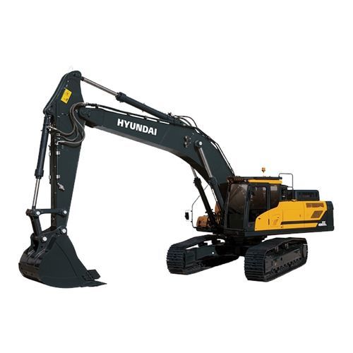 Excavadora intermedia - HX480SL - HYUNDAI HEAVY INDUSTRIES - con orugas / diésel