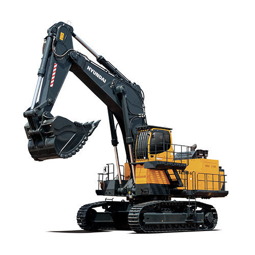 Excavadora de grandes dimensiones - R1250-9 - HYUNDAI HEAVY INDUSTRIES - con orugas / diésel / para obra de construcción