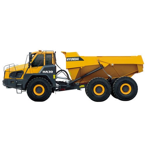 Dúmper articulado - HA30 - HYUNDAI HEAVY INDUSTRIES - eléctrico / hidráulico / para minas y canteras