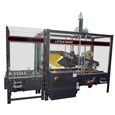 Precintadora de cajas de cartón automática - LD-16AR - ITW Loveshaw - varias solapas / cinta adhesiva
