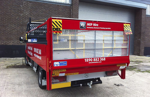 Puerta elevadora de columna - DL500GP/GRP - Hiab - para camión