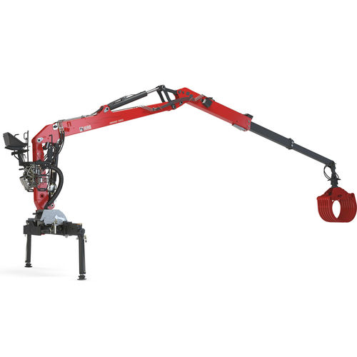 Grúa montada sobre camión - 1300RS series - Hiab - de mástil / plegable / para la industria del reciclaje