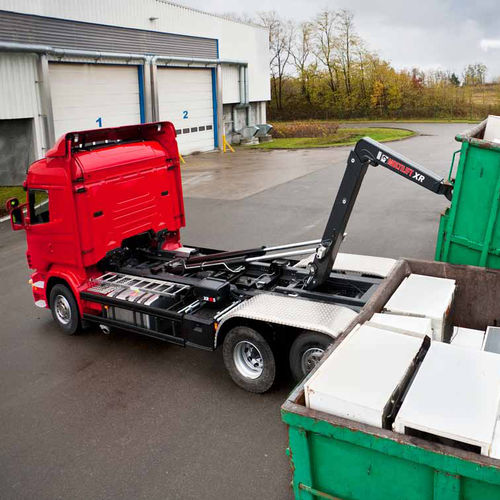 Brazo de elevación con gancho para camión - XR18S series - Hiab